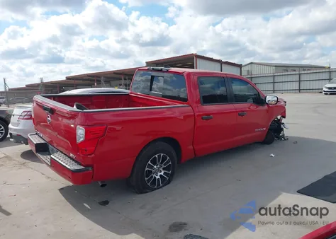 2022 Nissan Titan Sv 4X2 из США, поврежденный, VIN 1N6AA1EE4NN104753